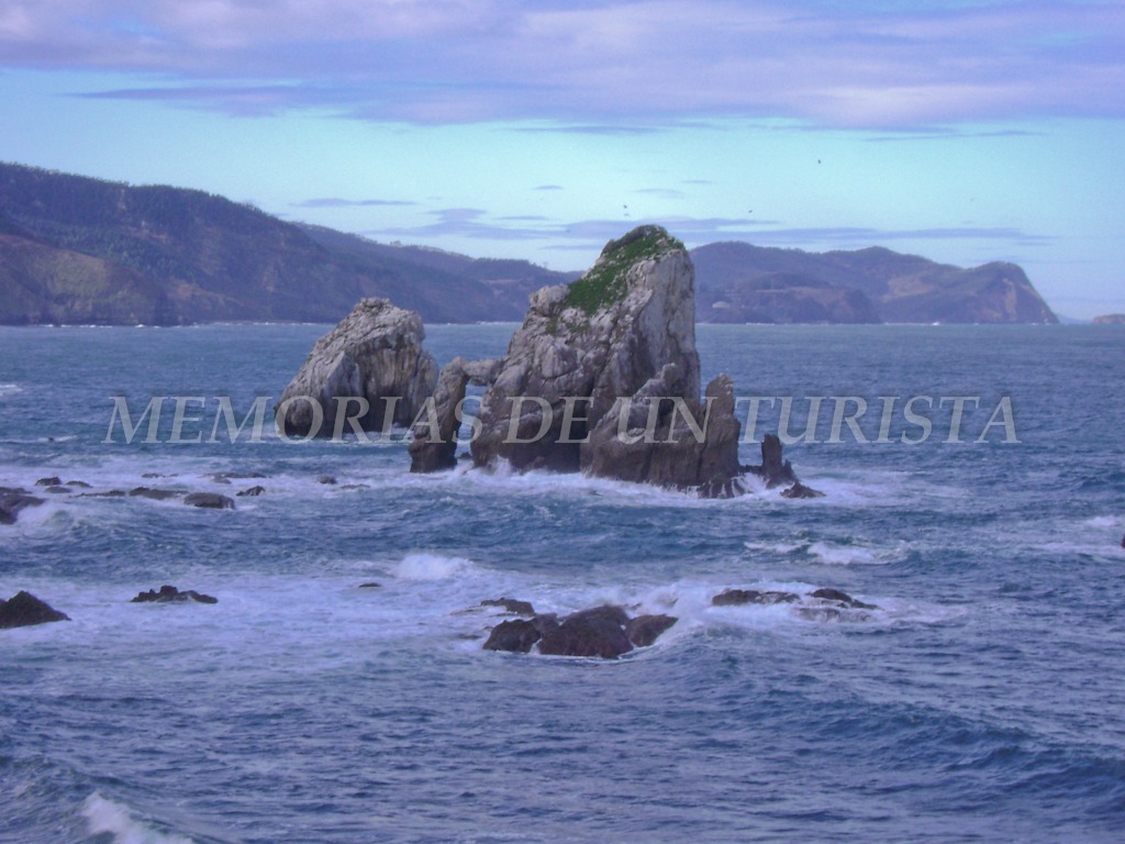 Vistas desde San Juan de Gaztelugatxe
