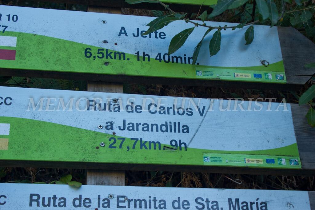 27,7 km para Jarandilla