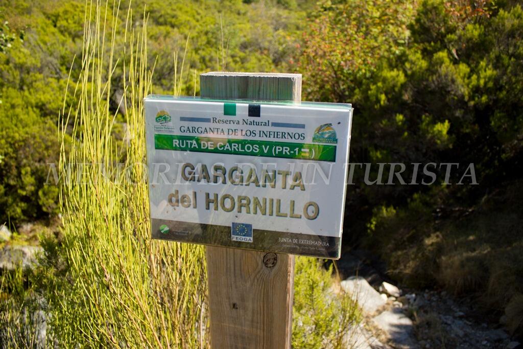 Cartel Garganta del Hornillo