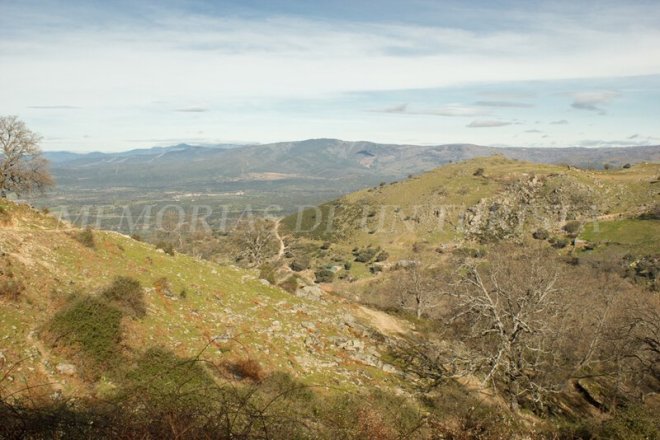 Valle del Ambroz a nuestros pies