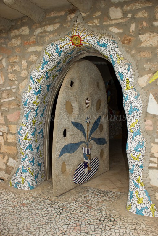 Entrada a la casa