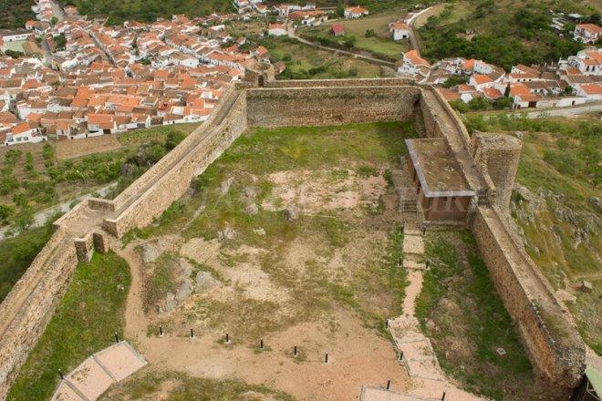 Vistas desde la torre del castillo