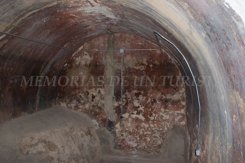 Aljibe dentro del castillo