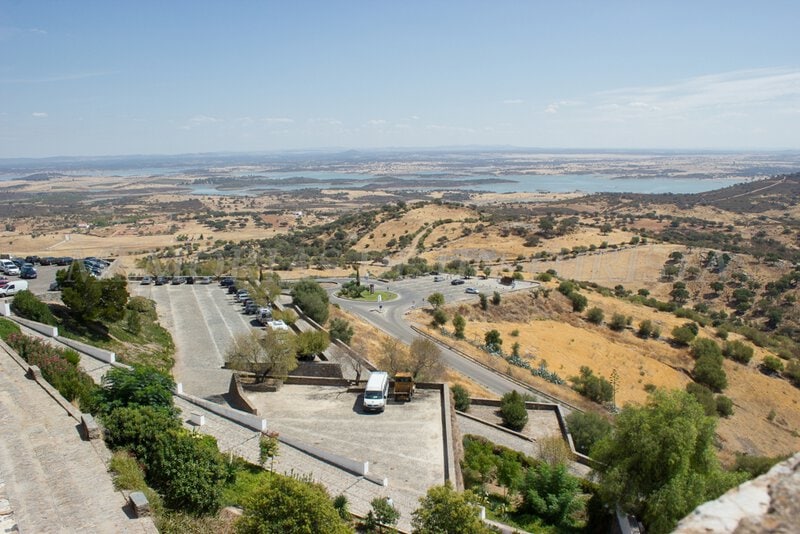 Vistas desde la muralla del castillo
